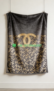 Chanel Throw Blankets